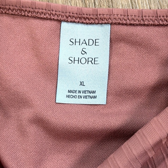 New Savage X Fenty Dusty Rose Bikini Bottoms with Gold Accents - Picture 2 of 5